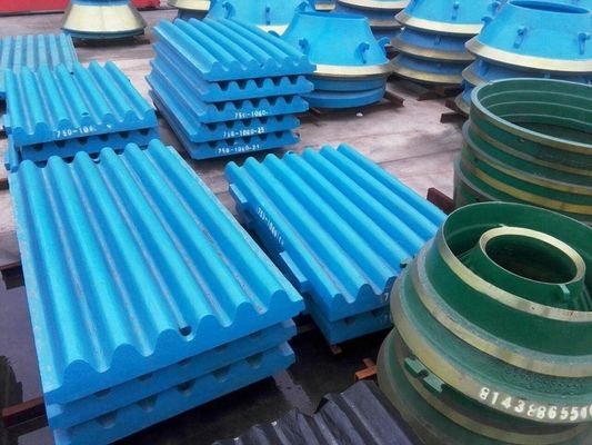 Steenbreker Telsmith H3244 Kaakbreker met draagbare onderdelen Tandplaat