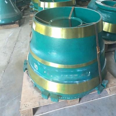 Gietverwerking Type mantel en concave voor GP300 kegelbreker vervangende onderdelen