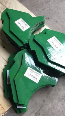Vervangende slijtageplaten voor Barmac VSI Crusher B9600