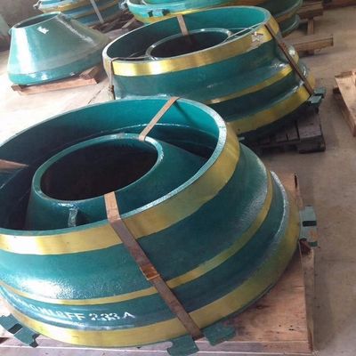 Gietverwerking Type mantel en concave voor GP300 kegelbreker vervangende onderdelen
