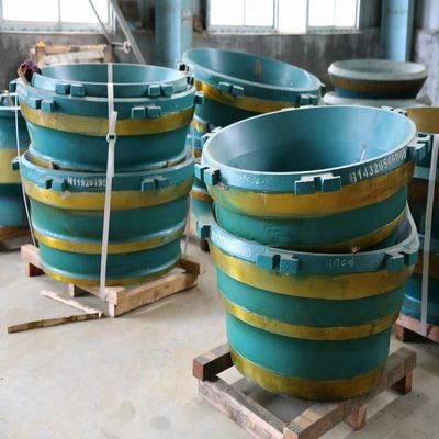 Gietverwerking Type mantel en concave voor GP300 kegelbreker vervangende onderdelen