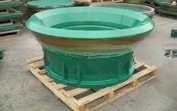 Gebruikte delen voor het slijten van Telsmithcrusher 38 SBS 44 SBS 52 SBS Bowl Liner Concave and Mantle