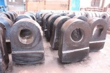 Verbrekingsmachine type Mn18Cr2 Manganes staal hamerkop voor steenmijnbouw impact slijtage
