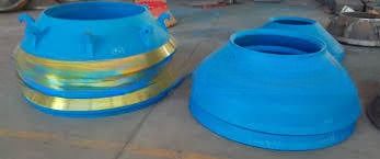 OEM Acceptabele kegelbreker slijtage onderdelen Bowl Liner Concave en mantel voor energie-mijnbouw