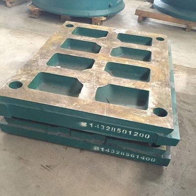 Geavanceerde technologie Mijnbouw Steen Kaakcrusher slijtage onderdelen C125 Kaakplaat