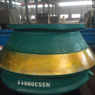 Onderdelen voor het vervangen van de laag van de breker van hoogmanganes staal Mn18Cr2 voor HP300 HP400 HP500