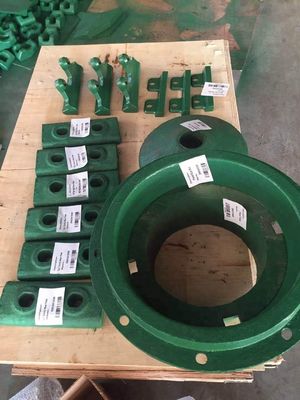 Barmac VSI Crusher slijtageonderdelen en reserveonderdelen Rotor tips voor in de mijnbouw van erts