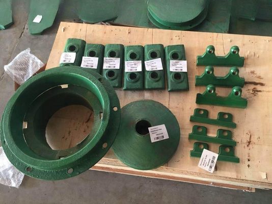 Barmac VSI Crusher slijtageonderdelen en reserveonderdelen Rotor tips voor in de mijnbouw van erts