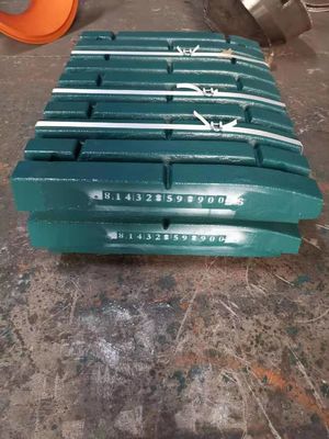 Op maat gemaakte kaakplaat voor C116 C120 C125 kaakcrusher