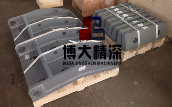 High Crusher Parts Ceramic Inserte Impact Crusher Duurzaam en slijtvast Voordeel