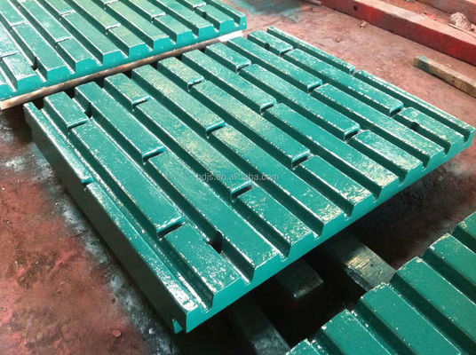 OEM-kaakplaat voor CJ412 Stone Jaw Crusher Acceptabel volgens EN124 Standard