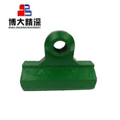 Vervaardiging van gesmeed staal van mangaans staal VSI Barmaccrusher Spare parts with Rotor tips