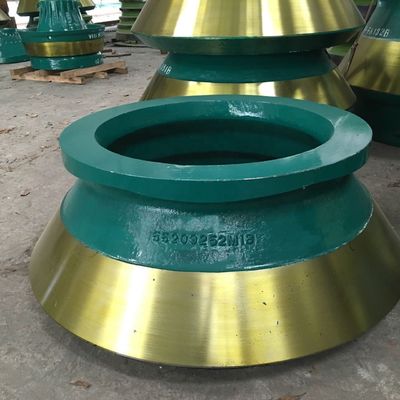 Hoogmanganes staal mijnbouw Symons Cone Crusher Spare Parts HP300 HP400 HP500 Bowl Liner Mantel en Concave