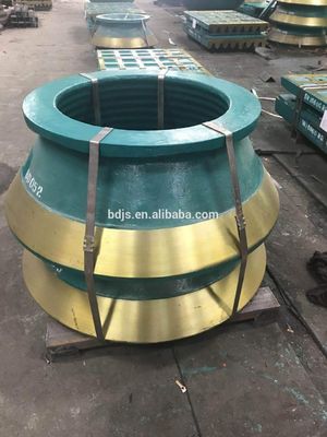 Hoogmanganes staal mijnbouw Symons Cone Crusher Spare Parts HP300 HP400 HP500 Bowl Liner Mantel en Concave