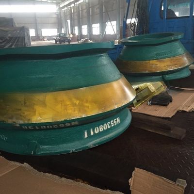 Hoogmanganes staal mijnbouw Symons Cone Crusher Spare Parts HP300 HP400 HP500 Bowl Liner Mantel en Concave