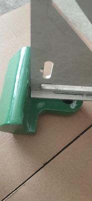 Hoogmanganes staal rotor tip sets voor Barmac B9600 VSI crusher gemaakt door CNC-bewerking