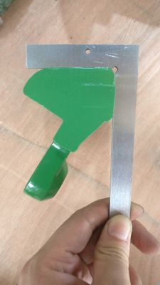 Hoogmanganes staal rotor tip sets voor Barmac B9600 VSI crusher gemaakt door CNC-bewerking
