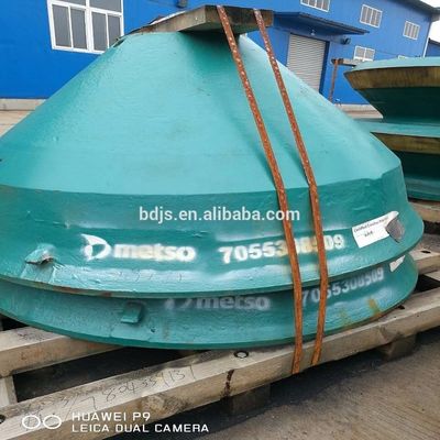 HP400 HP500 Cone Crusher Wear Parts Mn18Cr2 Mantel en Bowl Liner voor smeden
