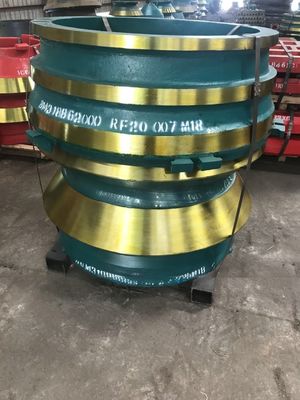 ISO-standaard met hoog mangaan GP300 GP300S Cone Crusher Spare Parts Bowl Liner voor het breken