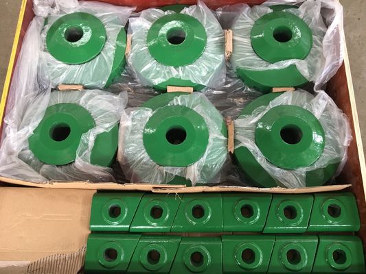 B7150 VSI-crusher reserveonderdelen slijtageonderdelen distributieplaat voor het afborren