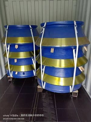 Gieten HP200 HP300 HP400 Cone Crusher slijtage delen Bowl Liner en mantel voor levensduur