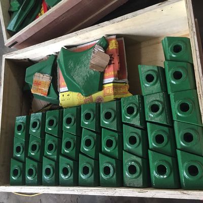 B7150 VSI Breekmachine Spare Parts Hoogte slijtageplaat voor Ertswinning 10 KG Langdurig