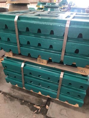 EN124 Standaard hoogmanganstaal kaakplaat voor slijtage-onderdelen van C116-crusher Mn18Cr2