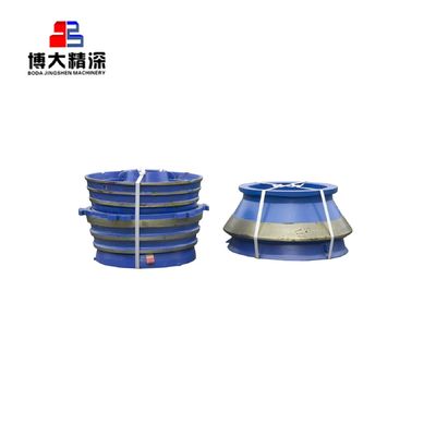 Precision HP4 HP5 HP6 Cone Crusher Wear Parts Concave voor het breken van apparatuur