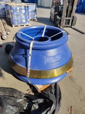 Toepassen op HP300 HP400 Cone Crusher Bowl Liner en mantel slijtage onderdelen Giet verwerkt