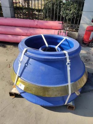 Toepassen op HP300 HP400 Cone Crusher Bowl Liner en mantel slijtage onderdelen Giet verwerkt
