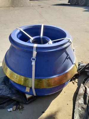 Toepassen op HP300 HP400 Cone Crusher Bowl Liner en mantel slijtage onderdelen Giet verwerkt