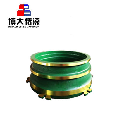 Spareonderdelen van de Manganese Steel Cone Crusher Machine Mn18Cr2 Mantel Concave en Bowl Liner