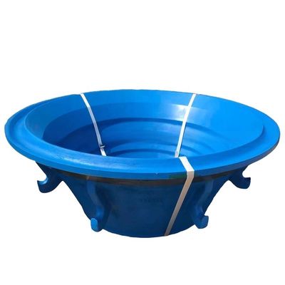 Hoogmanganes staal Concave Bowl Liner voor Symons Stone Crusher 1000 KG Gewichtslimiet