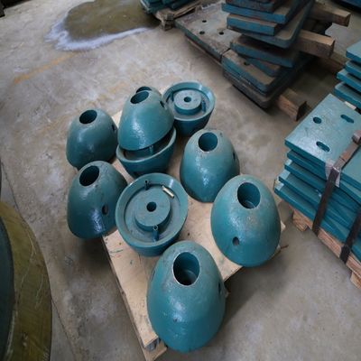 Hoogmanganes staal voedingscone voor breekmachine HP500 mijnmachine Cone Breaker Mn18Cr2 slijtage delen