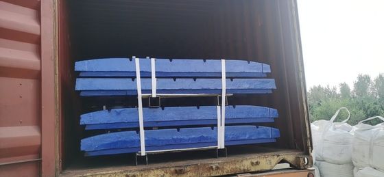 C96 Stabiel Kaakplaat Kaakcrusher slijtage onderdelen voor de mijnbouw van erts Hoge duurzaamheid