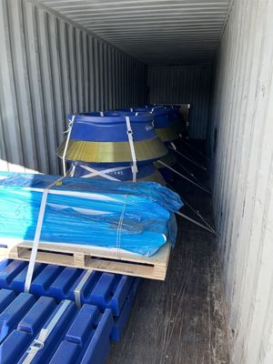 Hoogmanganes staal kaakplaat voor mijnmachine C140 kaakbreker slijtage reserveonderdelen
