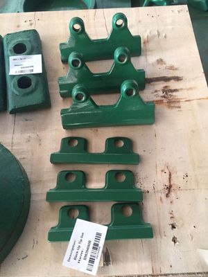 Steenbreker reserveonderdelen VSI-breker rotor tip set smeden met verwerking type smeden