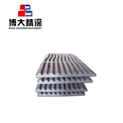 Energy Mining JM1108 Kaakplaat voor aangepast ontwerp Mining Stone Crusher Wear Parts