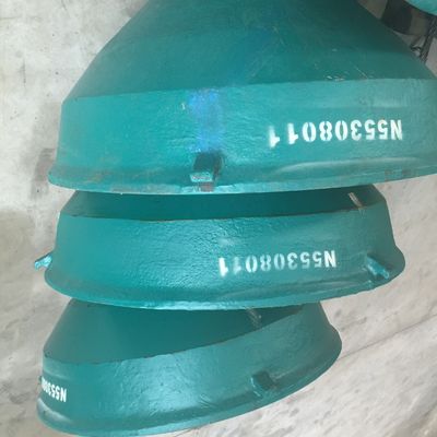 Hoogmanganes staalbreker HP4 kegelbreker slijtageonderdelen mantel en concave