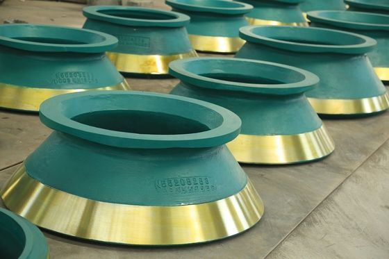 Hoogmanganes staal kegelbreker slijtage onderdelen in levendige kleuren mantel en schaal voering