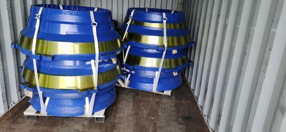 Aanvaardbaar OEM HP500 Mining Cone Crusher Spare Parts Mantel en Concave met 1000KG Gewicht