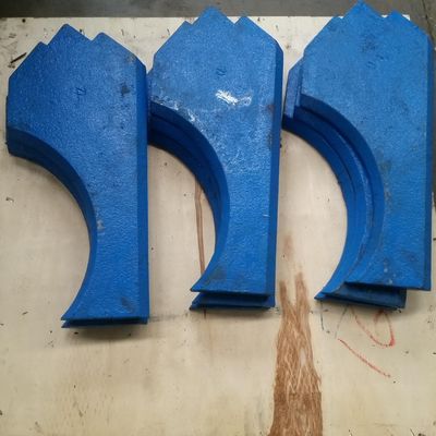 3.21 KG Professionele inspectie CV117 Opper slijtageplaat VSi-crusher slijtage reserveonderdelen
