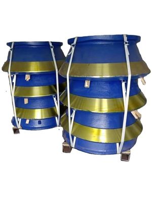 Verkoopbereik Wereldwijd Mantle Cone Crusher Wear Spare Parts for Ore Mining