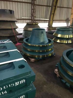 ISO-standaard met hoog mangaan GP300 GP300S Cone Crusher Spare Parts Bowl Liner voor het breken