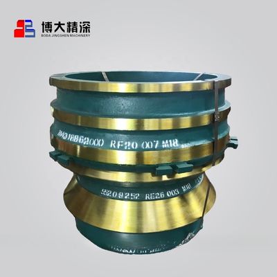 ISO-standaard met hoog mangaan GP300 GP300S Cone Crusher Spare Parts Bowl Liner voor het breken
