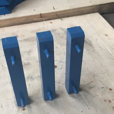 Standaard klant specificatie VSI slagcrusher reserveonderdelen Carbide back-up tip set CV129