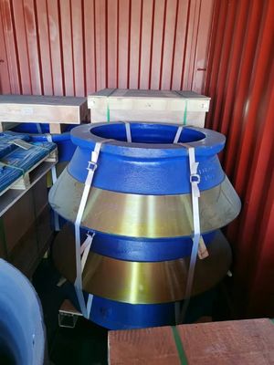 Kegelcrusher mantel Bowl Liner slijtagelementen HP200 HP300 HP400 voor wereldwijde kopers