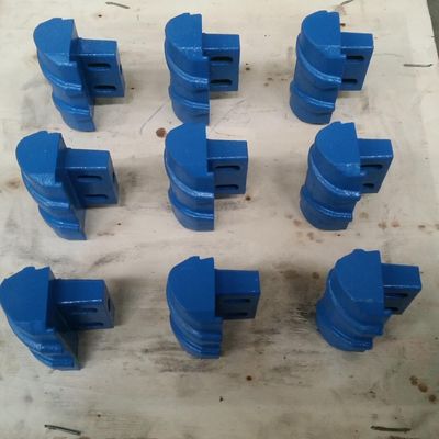 VSI Crusher CV129 Spare Parts Rotor Tip Set met Chroom en Standard Client Specification