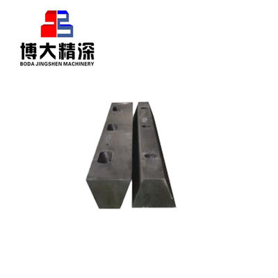 Aanpasbare kaakcrusher onderdelen kaakbreker van Wedge OEM Chinees voor mijnbouw