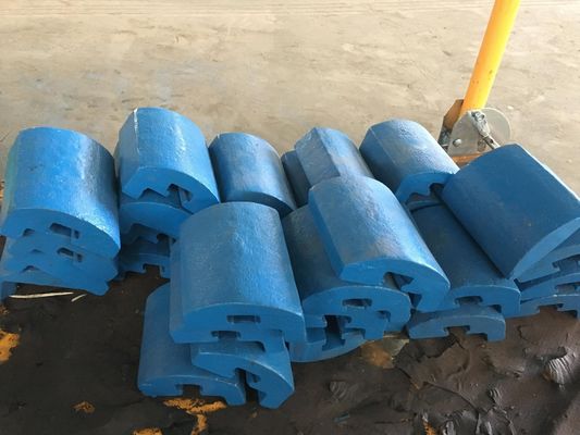 Hoogchroom slijtageplaat voor de mijnbouw van erts VSI-crusher onderdelen CV217 CV228 CV229
